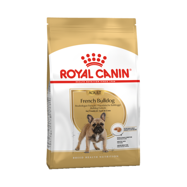 Royal Canin (Роял Канiн) French Bulldog Adult Pork & Poultry - Сухий корм для дорослих собак породи французький бульдог з м’ясом свинини та птиці 1.5 кг