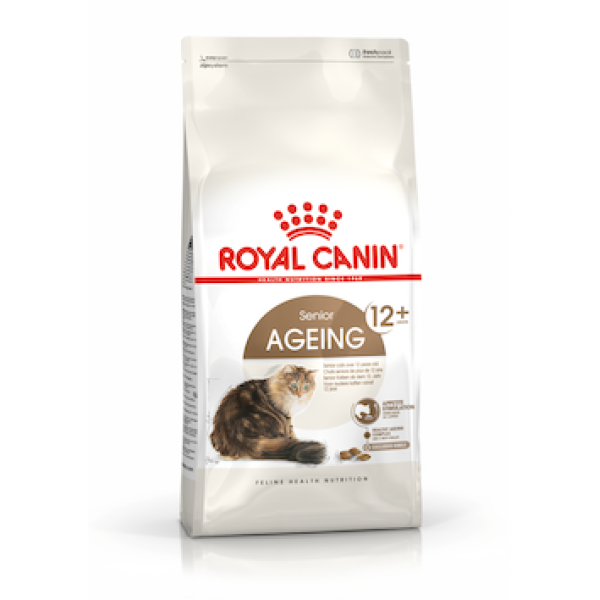 Royal Canin (Роял Канин) Ageing 12+ - Cухой корм для пожилых кошек старше 12 лет 0.4 кг