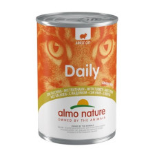 Almo Nature (Альмо Натюр) Daily Cat Turkey - Вологий корм для кішок з індичкою 400 г