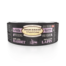 Oven-Baked (Овен-Бейкд) Tradition Cat Grain Free Pate Fresh Rabbit Meat - Беззерновий паштет для котів будь-якого віку зі свіжим м’ясом кролика 156 г