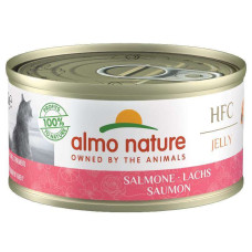 Almo Nature (Альмо Натюр) HFC Cat Jelly Salmon - Вологий корм для котів з лососем в желе 70 г