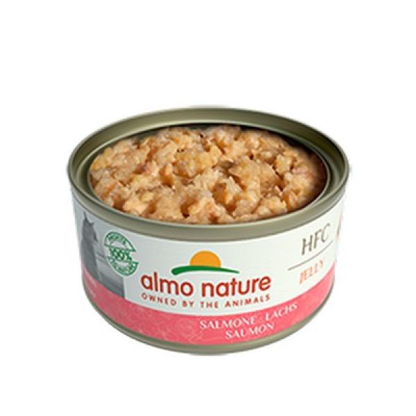 Almo Nature (Альмо Натюр) HFC Cat Jelly Salmon - Влажный корм для кошек с лососем в желе 70 г