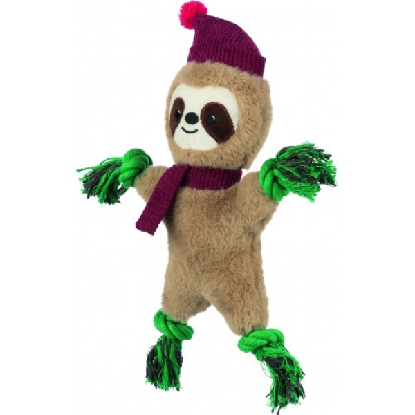 Trixie (Трикси) Christmas Sloth - Игрушка для собак рождественский ленивец 30 см