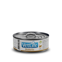 Farmina Vet Life (Фармина Вет Лайф) Cat Grain Free Diabetic Adult - Влажный лечебный беззерновой корм для взрослых котов для регуляции поступления глюкозы (при сахарном диабете) 85 г