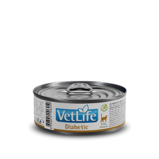 Farmina Vet Life (Фармина Вет Лайф) Cat Grain Free Diabetic Adult - Влажный лечебный беззерновой корм для взрослых котов для регуляции поступления глюкозы (при сахарном диабете) 85 г