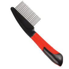 Flamingo (Фламинго) Comb rotating Coarse Premium Care - Расческа для собак с вращающимися зубцами 21x3 см