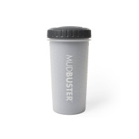 Dexas (Дексас) Mud Buster Lidded - Лапомойка с крышкой светло-серая для собак 22 см