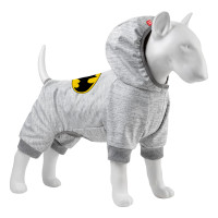WauDog (ВауДог) Clothes "Бэтмен лого" - Комбинезон для собак (B 53-59 см, С 38-42 см) M45