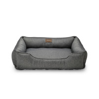 Harley & Cho (Харли энд Чоу) Dreamer Gray L - Лежак для собак  и котов серый 90х60 см
