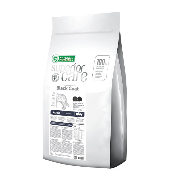 Nature`s Protection (Натур Протекшн) Superior Care Black Coat Adult All Breeds - Сухой корм для собак с черной шерстью 17 кг