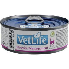 Farmina Vet Life (Фарміна Вет Лайф) Cat Grain Free Struvite Management Adult - Вологий лікувальний беззерновий корм для дорослих котів для зниження рецидивів струменного уролітіазу 85 г