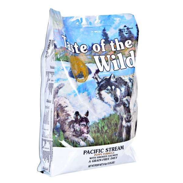 Taste of the Wild (Тейст оф зе Вайлд) Pacific Stream Puppy with smoked salmon - Сухий корм для цуценят всіх порід з лососем 2 кг