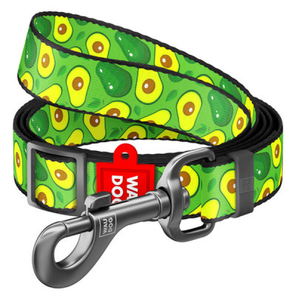Повідець, "Авокадо", регульований, Ш 20 мм, Дл 152-183 см, M. WAUDOG Nylon