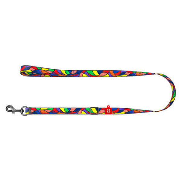 Повідець, "Вітраж", регульований, Ш 25 мм, Дл 152-183 см, L. WAUDOG Nylon