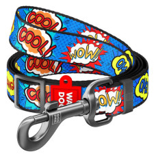 Поводок, "ВАУ", регулируемый, Ш 15 мм, Дл 152-183 см, S, WAUDOG Nylon