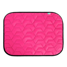 AiryVest (АірВест) Pink/Black - Підстилка для собак рожева/чорна (100х70 см) L