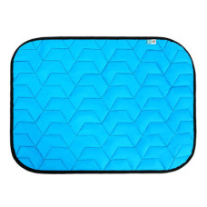 AiryVest (АірВест) Blue/Black - Підстилка для собак блакитна/чорна (100х70 см) L