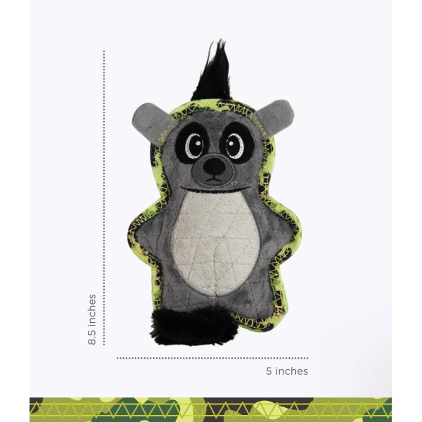 Outward Hound (Аутвард Хаунд) Xtreme Seamz Lemur - Игрушка-пищалка Экстрим Лемур для собак 2.5x20x13 см