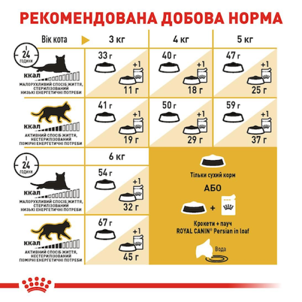 Royal Canin (Роял Канін) Persian Adult - Сухий корм для дорослих котів породи Перська 0.4 кг
