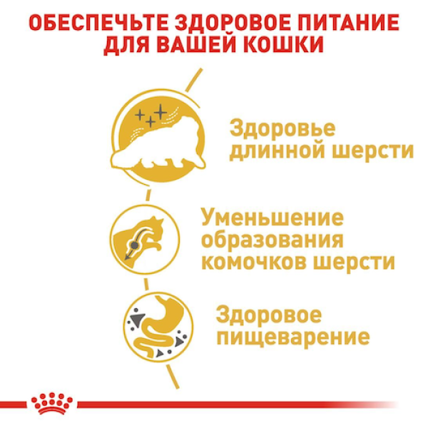 Royal Canin (Роял Канiн) Persian Adult Poultry - Сухий корм для дорослих котів породи персидська з м’ясом птиці 2 кг