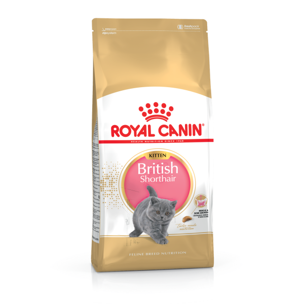 Royal Canin (Роял Канiн) Kitten British Shorthair Poultry - Сухий корм для кошенят породи британська короткошерста з м’ясом птиці 2 кг