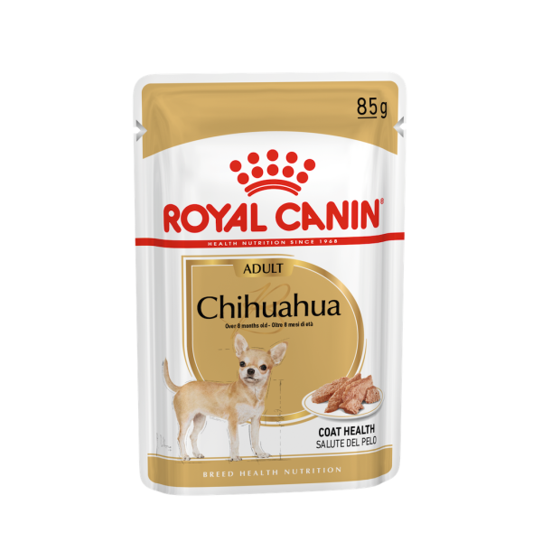Royal Canin (Роял Канин) Chihuahua Adult Pouches Poultry - Влажный корм для взрослых собак породы чихуахуа с мясом птицы 85 г