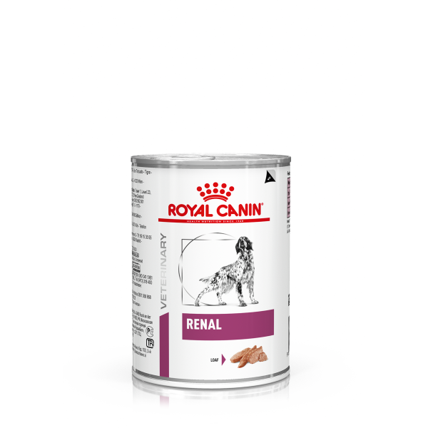 Royal Canin (Роял Канин) Dog Renal Canine Adult Poultry - Вологий лікувальний корм для дорослих собак призначений для підтримки функції нирок при хронічній нирковій недостатності з м’ясом птиці та свинини 410 г
