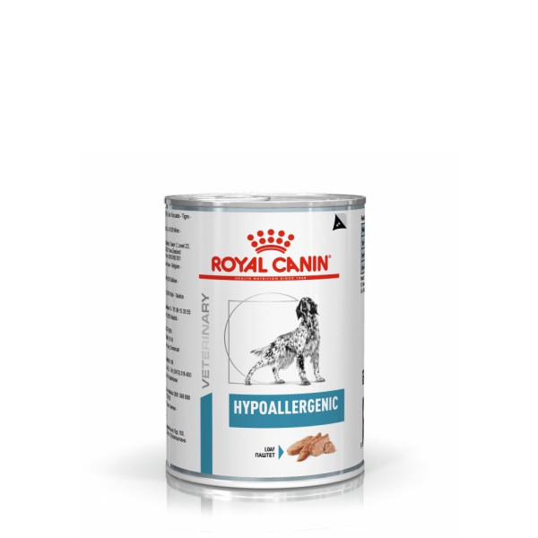 Royal Canin (Роял Канин) Dog Hypoallergenic Adult Poultry - Влажный лечебный корм для взрослых собак разработанный для снижения признаков ингредиентной и нутриентной непереносимости с мясом птицы 400 г