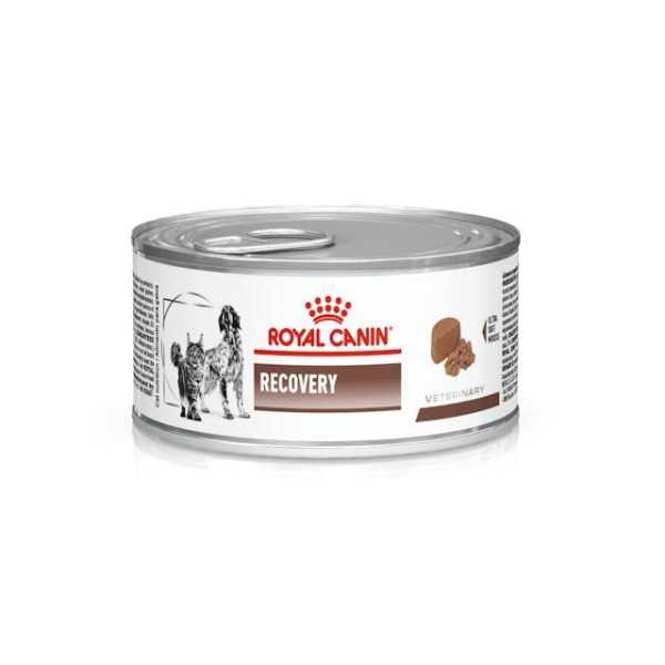 Royal Canin (Роял Канин) Cat & Dog Recovery Adult Pork & Poultry - Влажный лечебный корм для взрослых собак и котов в период восстановления и после болезни с мясом свинины и птицы 195 г