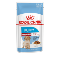 Royal Canin (Роял Канiн) Medium Puppy Pouches Poultry - Вологий корм для цуценят середніх порід з м’ясом птиці 140 г