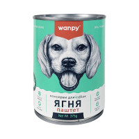 Wanpy (Ванпи) Dog Lamb - Влажный корм для собак паштет с ягненком 375 г