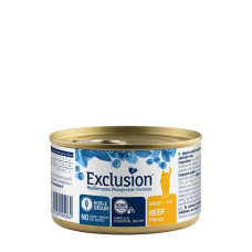 Exclusion (Ексклюжн) Cat Adult Beef - Вологий корм для дорослих котів з м’ясом яловичини 85 г
