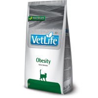 Farmina Vet Life (Фарміна Вет Лайф) Natural Diet Cat Obesity - Сухий лікувальний корм для котів 0.4 кг