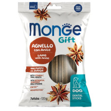 Monge (Монж) Gift Dog Grain Free Lamb & Anise Puppy & Junior Mini - Ласощі беззернові для цуценят дрібних порід з м’ясом ягняти та анісом 120 г