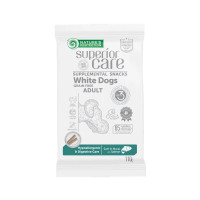 Лакомство беззерновое Nature’s Protection (Натур Протекшн) Superior Care Dog Grain Free Salmon Hyppoalergenic & Digestive White Adult All Breeds для взрослых собак всех пород с белой шерстью здоровое пищеварение с мясом лосося 150 г