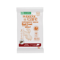 Nature\'s Protection (Натур Протекшн) Superior Care Dog Grain Free Salmon Healthy Skin & Coat Red Coat Adult All Breeds - Лакомства беззерновые для взрослых собак всех пород с рыжим окрасом шерсти для поддержки здоровья кожи и шерсти с мясом лосося 16