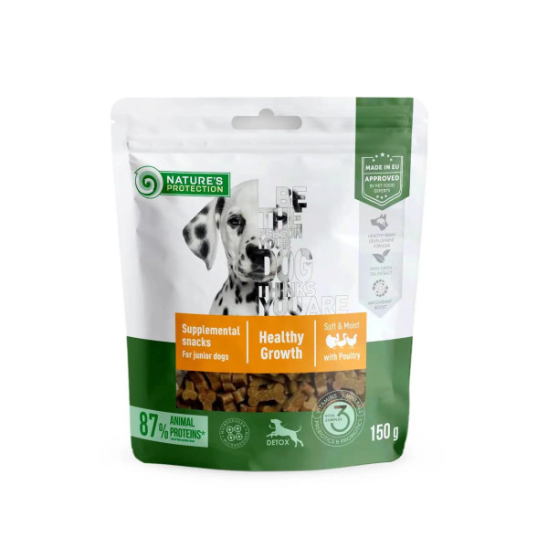Nature's Protection (Нейчерс Протекшн) Poultry Healthy Growth - Лакомство для щенков 150 г