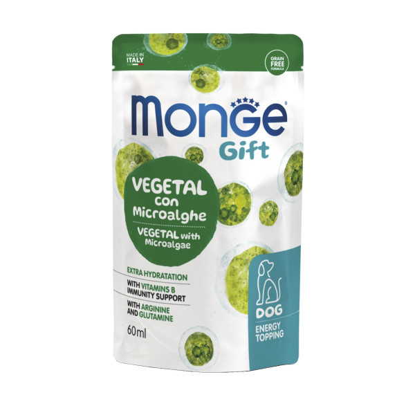Monge (Монж) Gift Dog Grain Free Microalgae Vegetal Adult All Breeds - Лакомства беззерновые для взрослых собак всех пород с водорослями 60 г