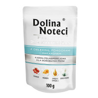 Dolina Noteci (Долина Нотецы) Dog Premium Small Breed With Veal - Влажный корм для собак мелких пород с телятиной, помидорами и лапшой 100 г
