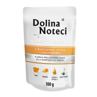 Dolina Noteci (Долина Нотецы) Dog Premium Small Breed With Pheasant - Влажный корм для собак мелких пород с фазаном, тыквой и лапшой 100 г