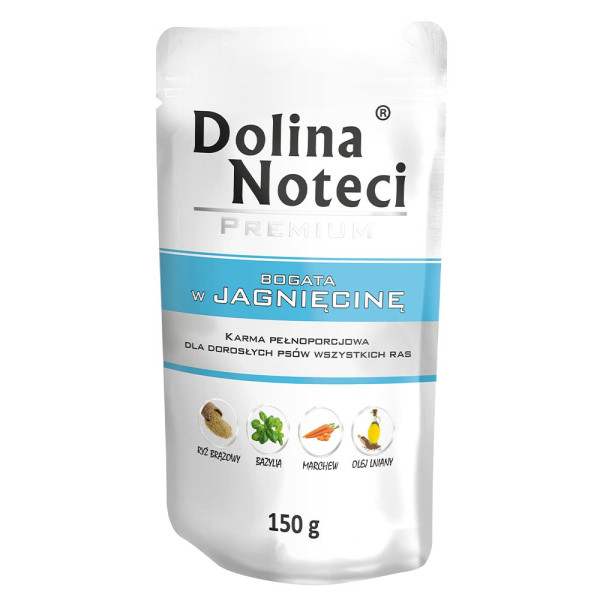 Dolina Noteci (Долина Нотецы) Dog Premium With Lamb - Влажный корм для собак с ягненком 150 г
