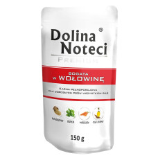 Dolina Noteci (Долина Нотеці) Dog Premium With Beef - Вологий корм для собак з яловичиною 150 г