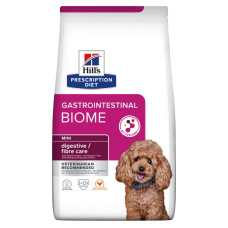 Hill`s (Хилс) Prescription Diet Dog Chicken Gastrointestinal Biome Digestive Care Adult Mini - Сухой лечебный корм для взрослых собак мелких пород при диарее и расстройствах пищеварения с мясом курицей 3 кг