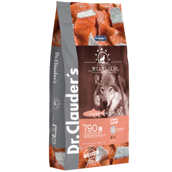 Dr.Clauder's (Клаудер) Wildlife Salmon - Сухой корм для собак беззерновой с лососем 11.5 кг