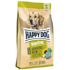 Happy Dog (Хепи Дог) NaturCroq Grain Free Poultry & Salmon Adult All Breeds Сухой беззерновой корм для взрослых собак всех пород с мясом птицы и лосося 11 кг