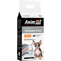 AnimAll (Энимал) Puppy Training Pads - Пеленки для собак и щенков, с активированным углем (60Х60 см) 50 шт.