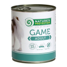 Nature's Protection (Нейчер Протекшн) Adult Game - Влажный корм для собак всех пород с дичью 400 г