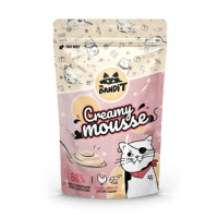 Mr. Bandit (Мр. Бандит) Cat Creamy Mousse Chicken&Shrimps - Лакомство для кошек сливочный мусс с курицей и креветками 60 г