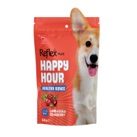 Reflex Plus (Рефлекс Плюс) Happy Hour Dog Treats Lamb With Eggs And Cranberry - Лакомство для собак с ягненок яйцами и клюквой здоровые кости 60 г