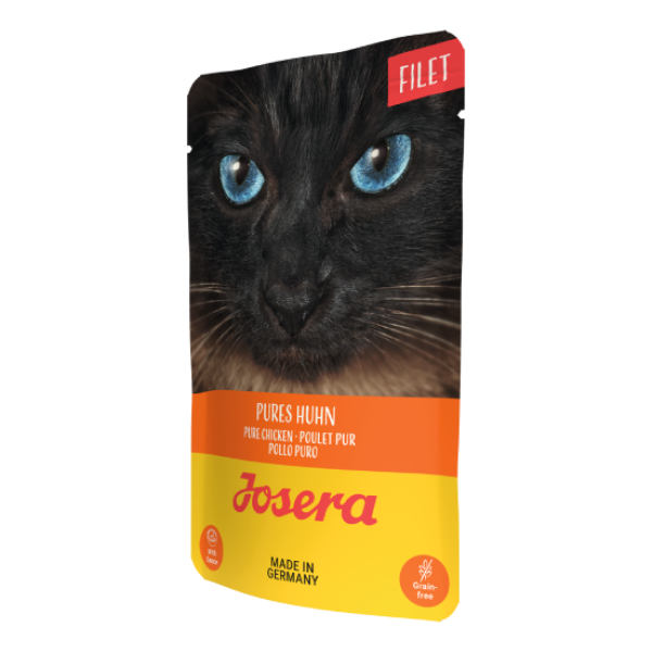 Josera (Йозера) Cat Grain Free Chicken Filet Adult - Влажный беззерновой корм для взрослых котов филе с мясом курицы 70 г
